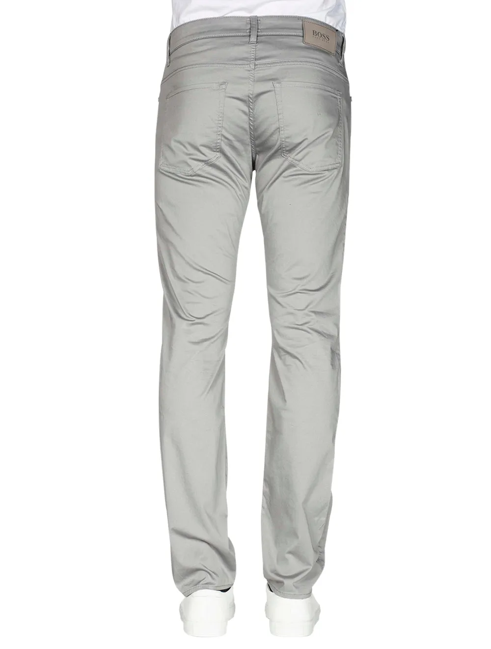 Delaware 3 Slim-Fit Jeans in Comfort Stretch Denim Silver