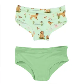 Duck Duck Dog Girls Underwear Set of 2