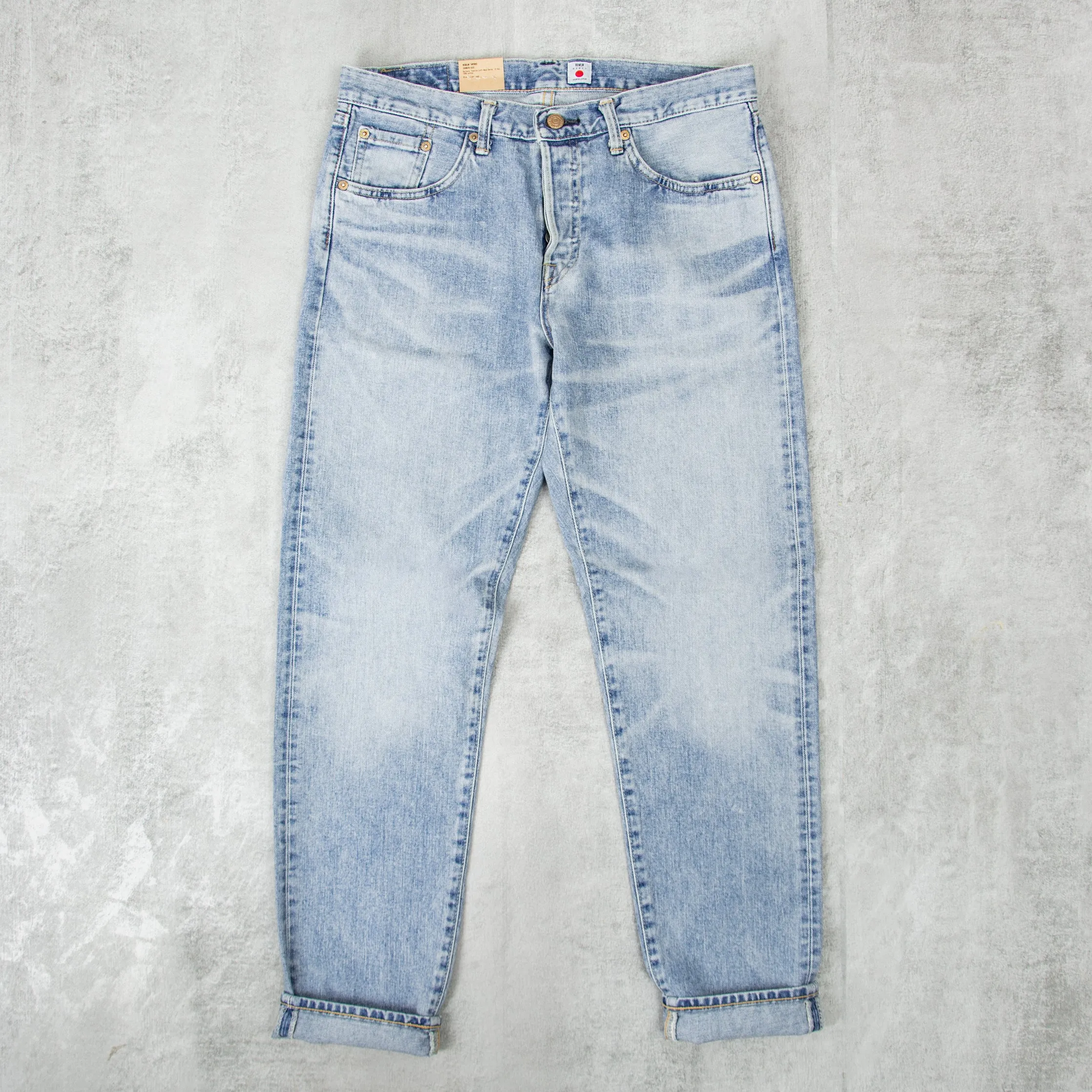 Edwin Regular Tapered Jeans Kaihara - Yoshiko Blue Light Used 01X1