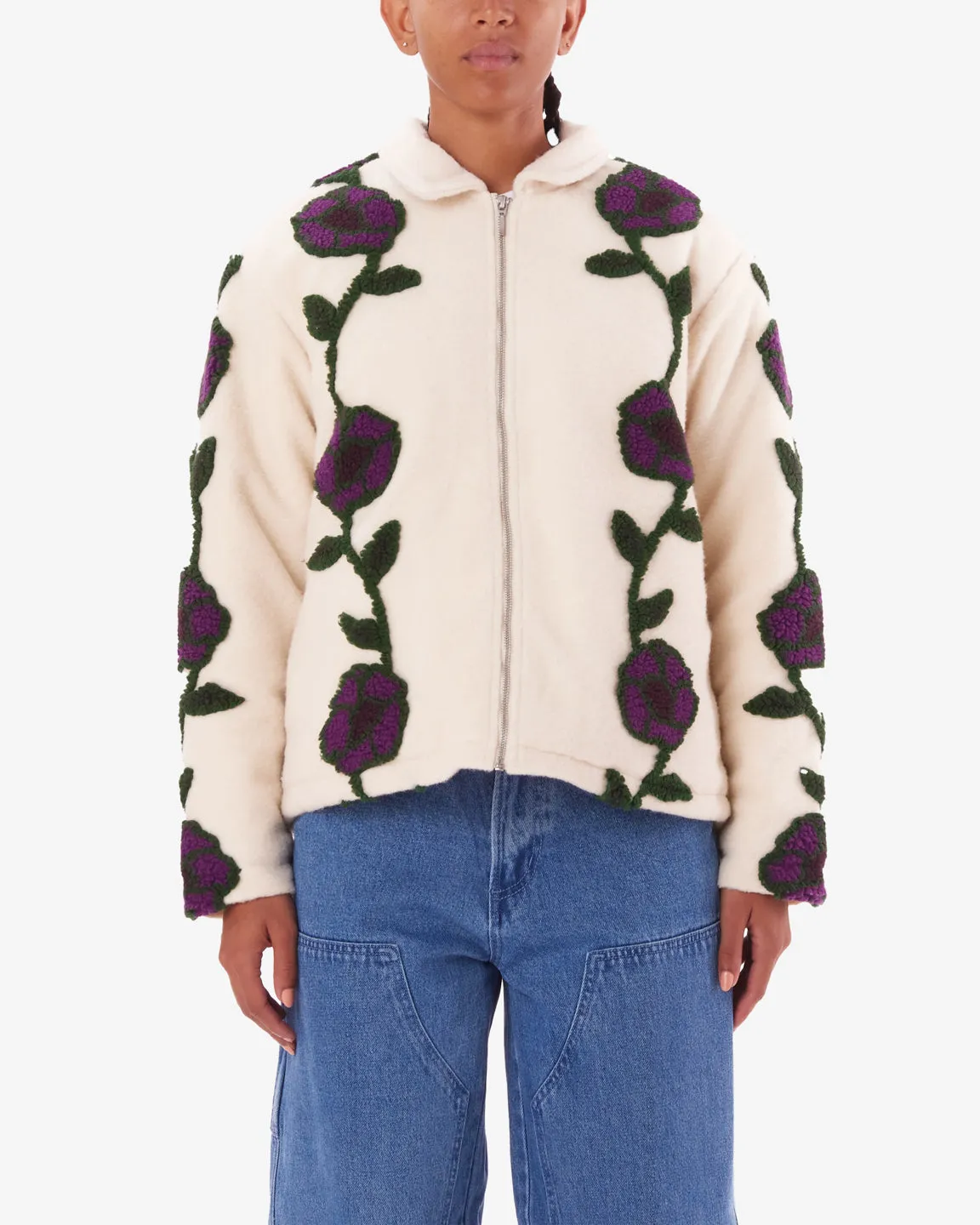 FIELDS JACQUARD SHERPA JACKET