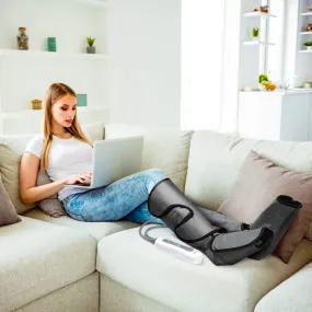 Foot and Leg Massager for Circulation and Relaxation Wrap Machine with Remote