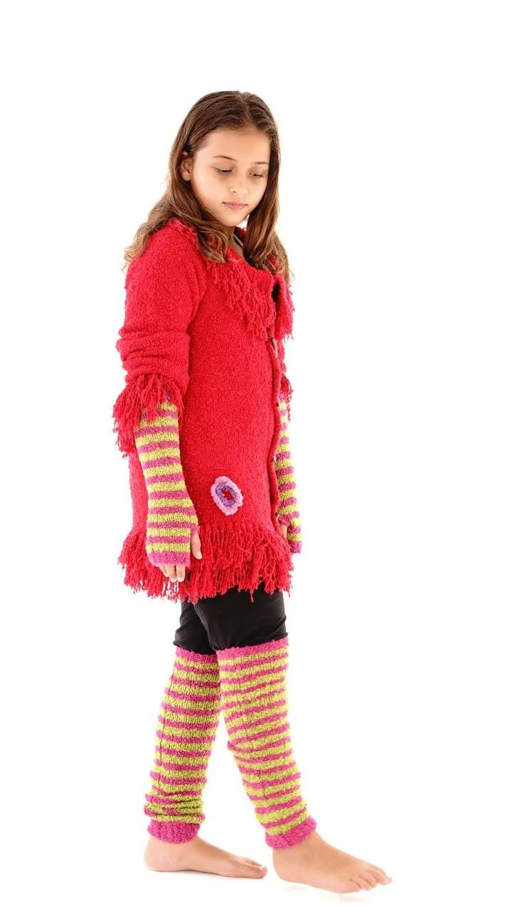 Fuzzy Arm Warmers for Kids