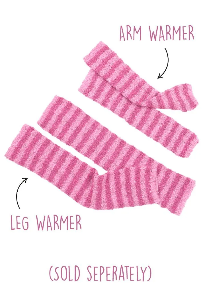 Fuzzy Arm Warmers for Kids