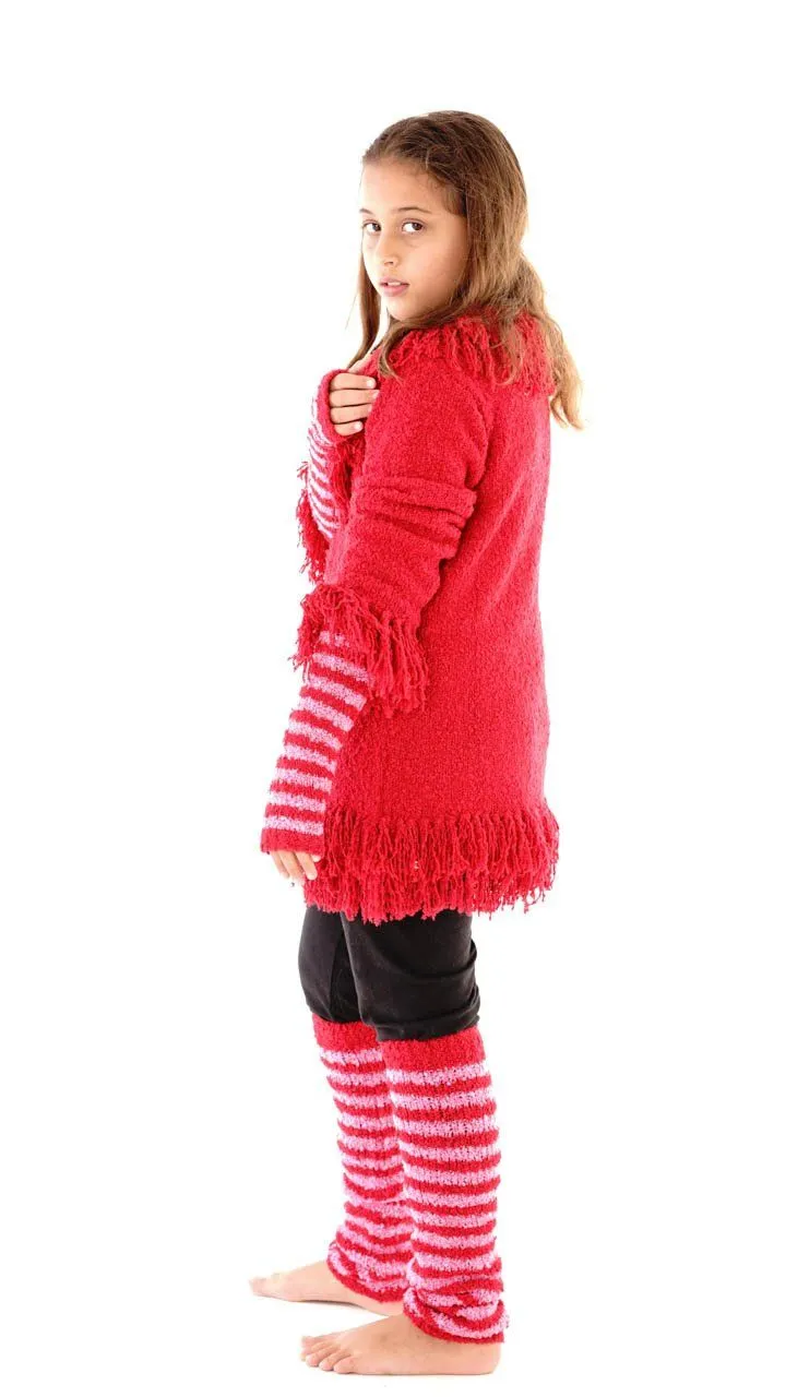 Fuzzy Arm Warmers for Kids