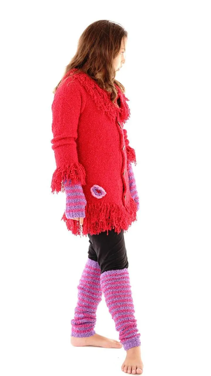 Fuzzy Arm Warmers for Kids