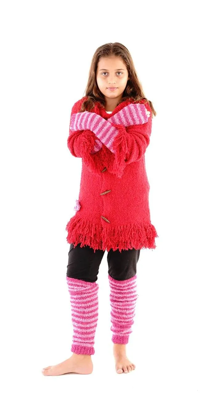 Fuzzy Arm Warmers for Kids