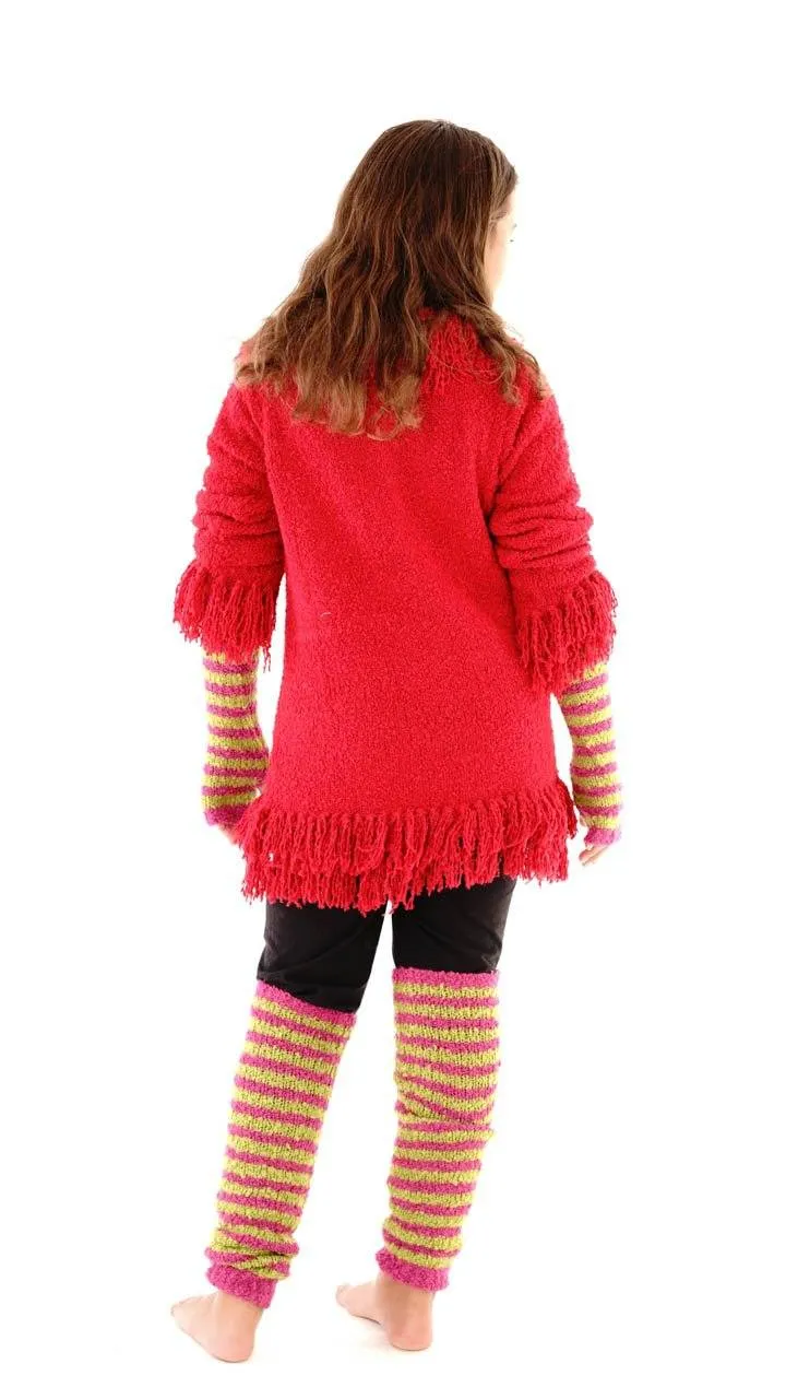 Fuzzy Arm Warmers for Kids