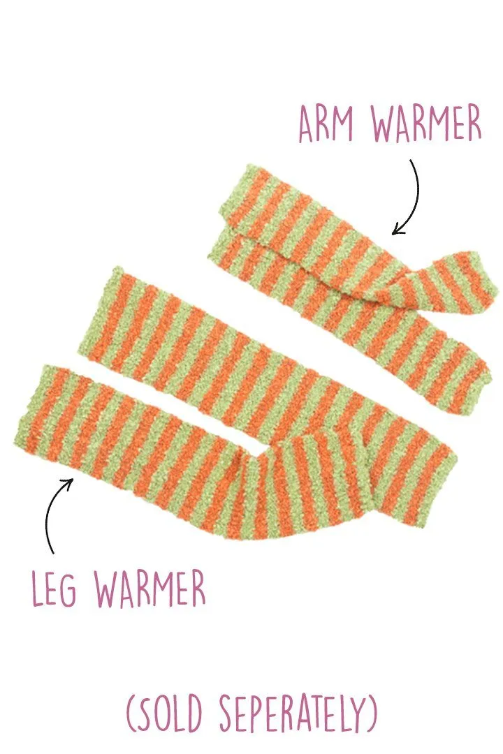 Fuzzy Arm Warmers for Kids