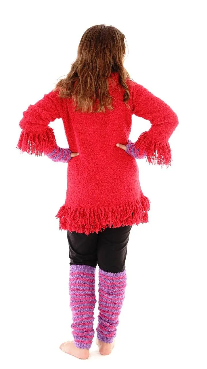 Fuzzy Arm Warmers for Kids