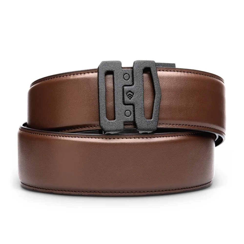 G1 BUCKLE | LEATHER GARRISON GUN BELT 1.75"