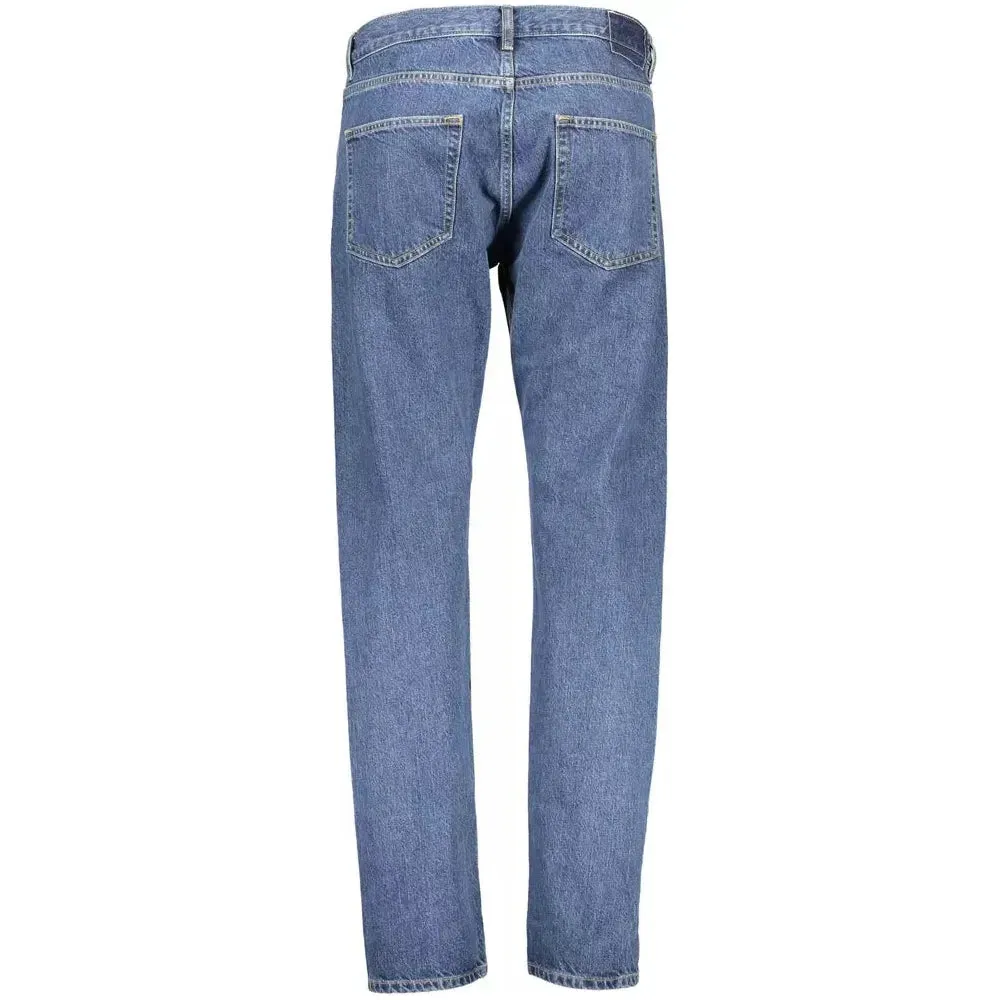 Gant Blue Cotton Men Jeans