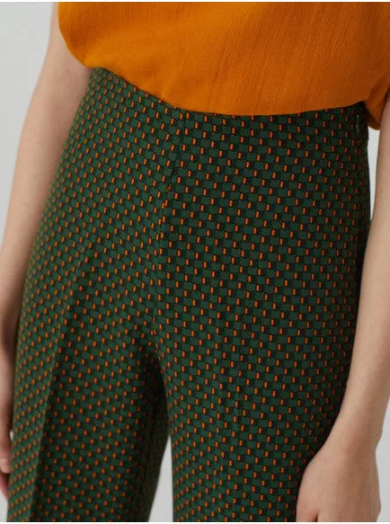 Groene Broek Tot De Enkel | Nice Things pants Culottes Medium Grey