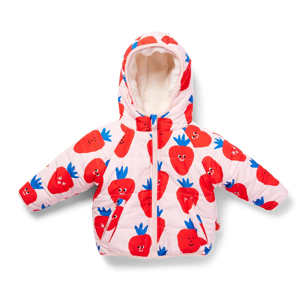 Halcyon Nights: Puffer Jacket Berry Cosy Kids