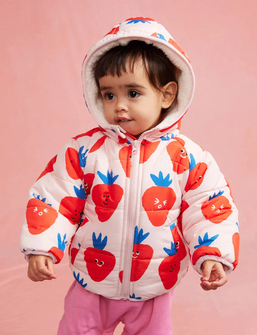 Halcyon Nights: Puffer Jacket Berry Cosy Kids