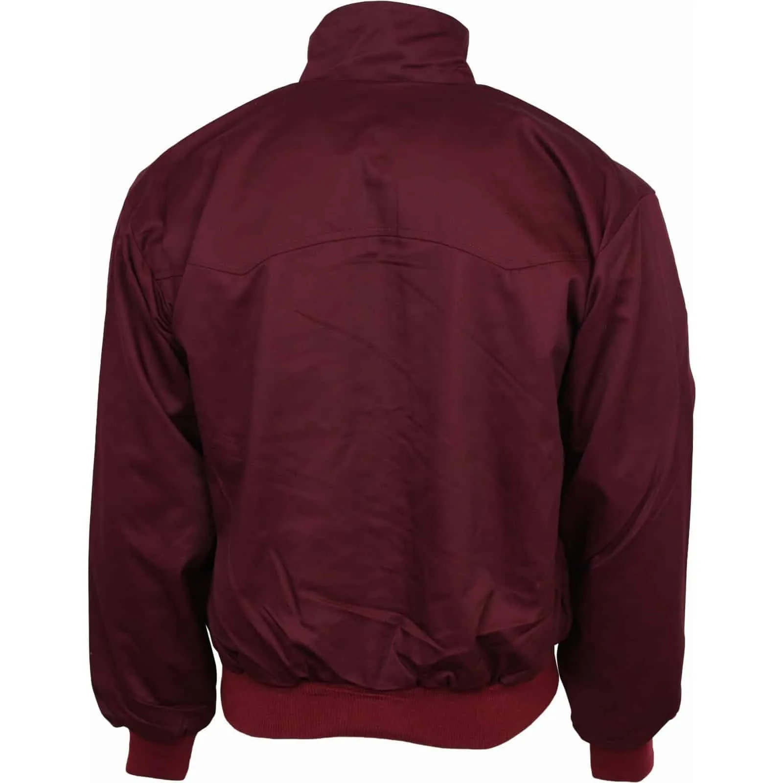 Harrington Jacket Burgundy by Relco London