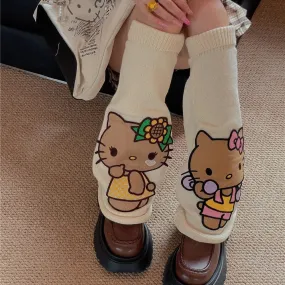 Hawaii Kitty Leg Warmers