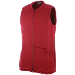 Heavyweight Country Waistcoat in Claret