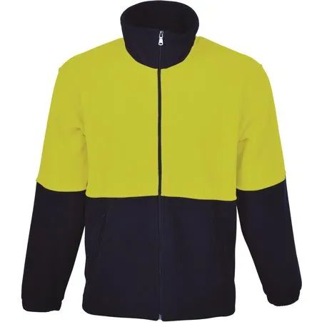 Hi Vis Polar Fleece Jacket Full Zip SJ1238