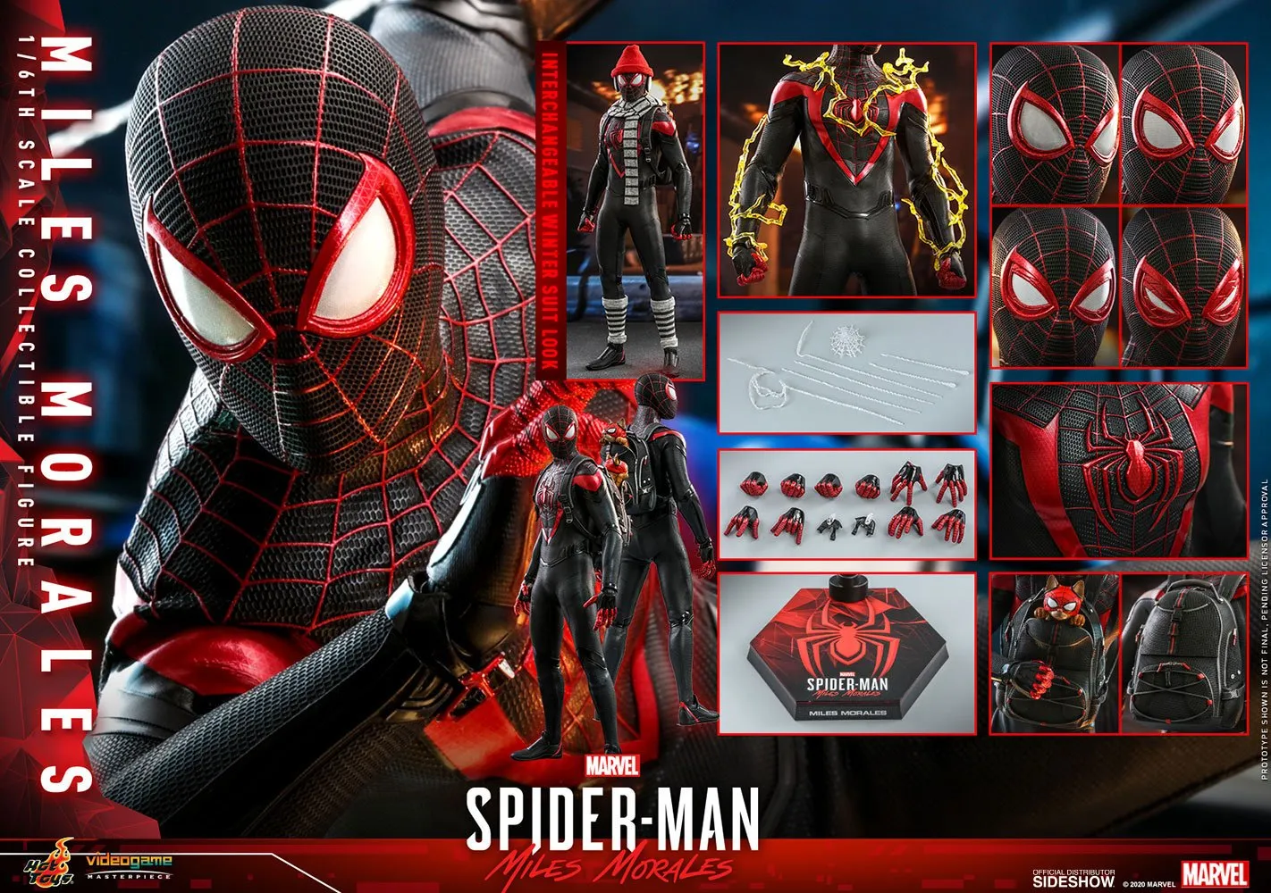 Hot Toys Video Game Masterpiece 1/6 Scale Figure - Miles Morales (Marvel’s Spider-Man: Miles Morales)