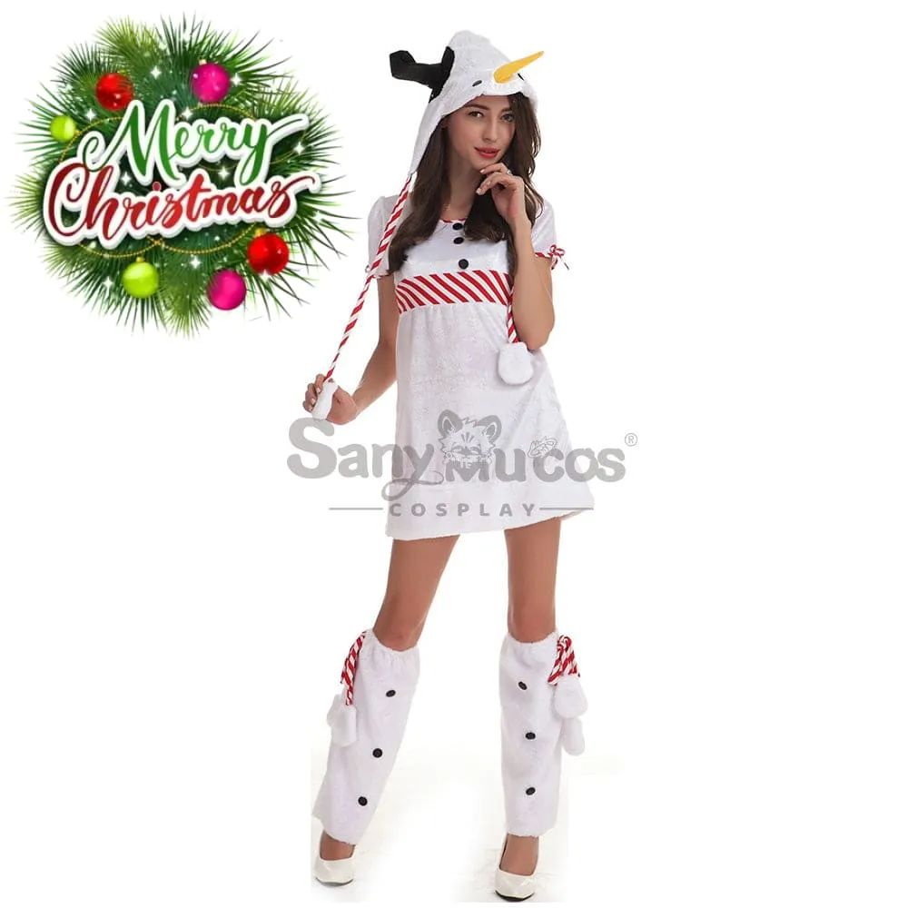 【In Stock】Christmas Cosplay Snowman Cosplay Costume