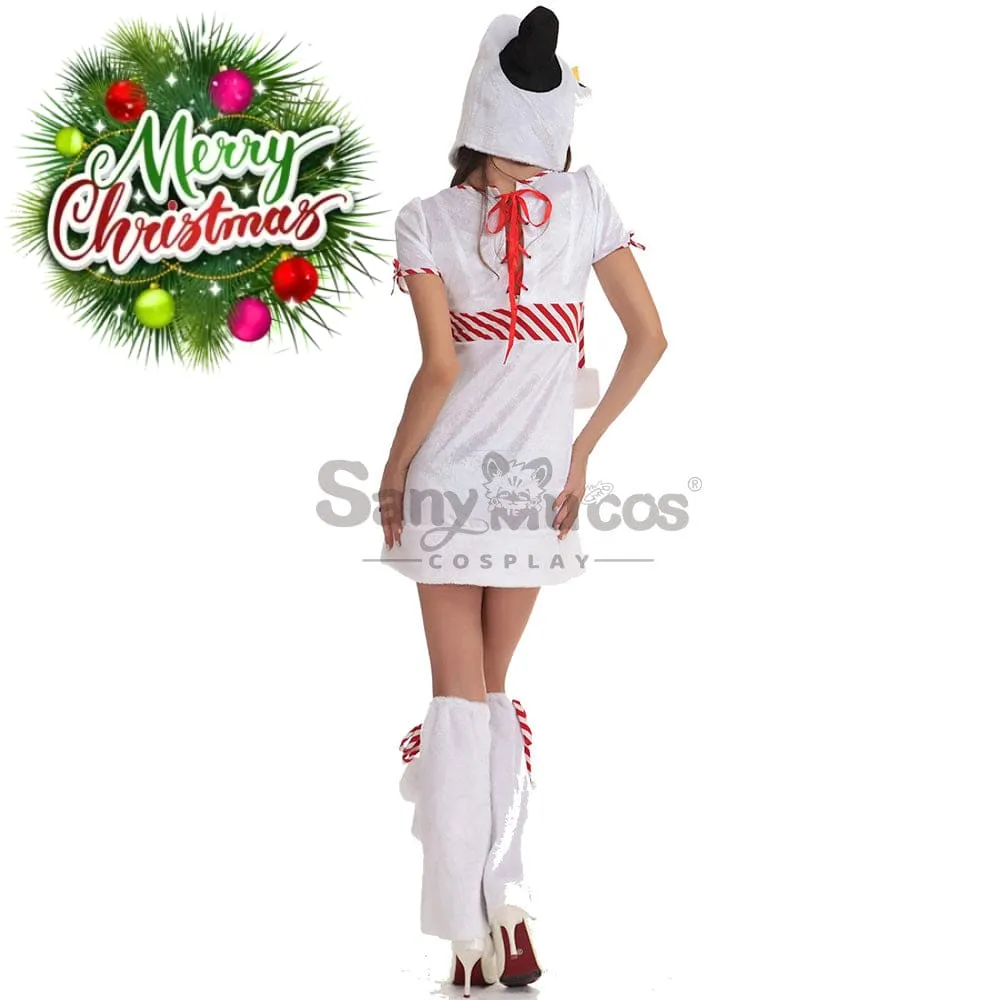 【In Stock】Christmas Cosplay Snowman Cosplay Costume