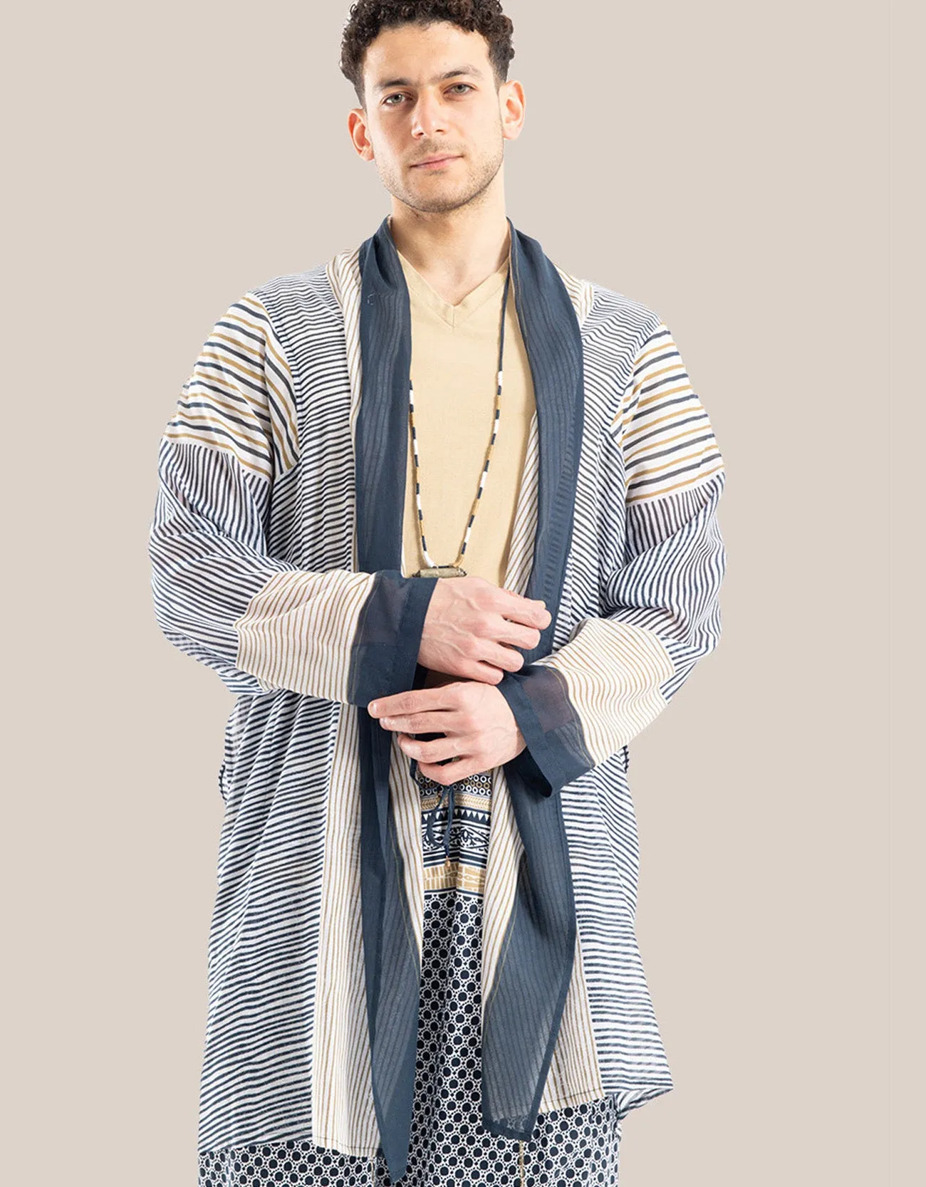 Jacket with shawl collar