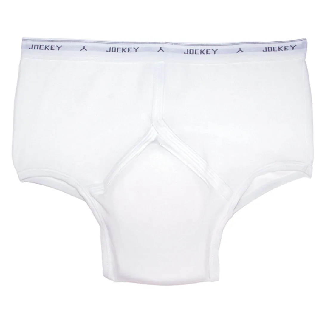 Jockey Men's Underwear Full-Brief with incontinence pad