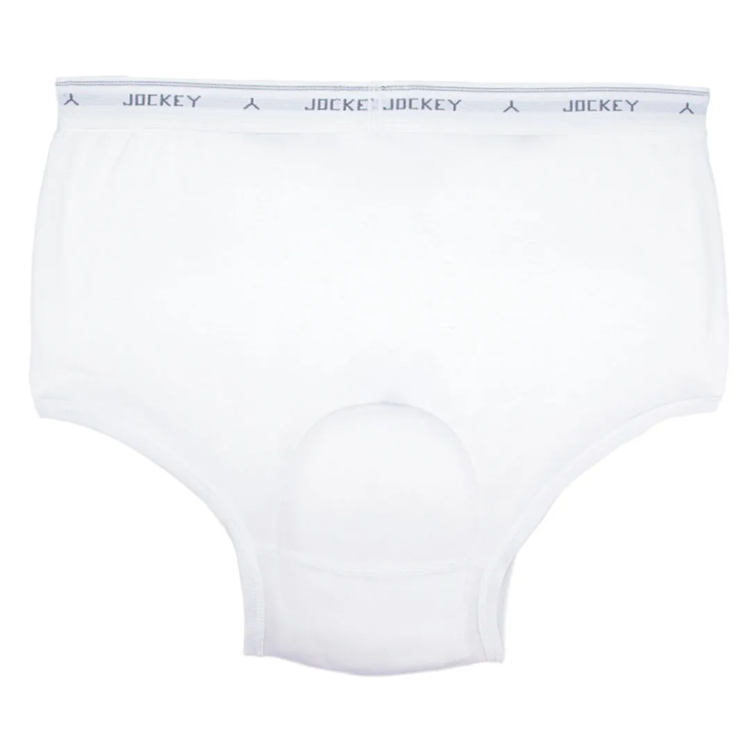 Jockey Men's Underwear Full-Brief with incontinence pad