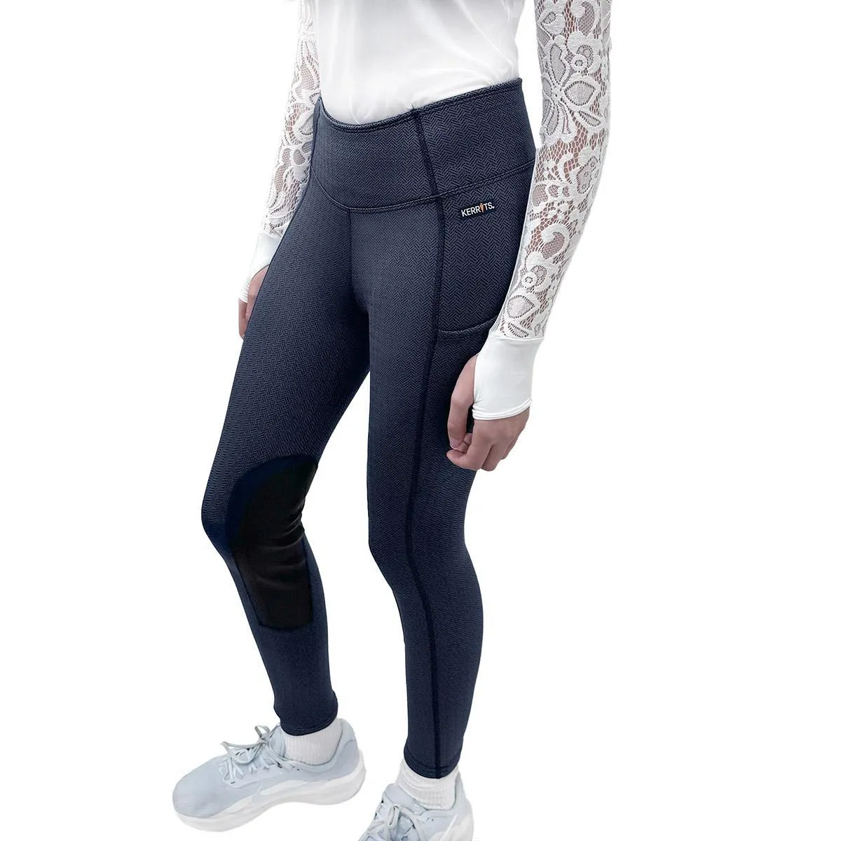 Kerrits Women's Fleece Lite II Knee Patch Tight