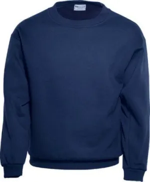 Kids Crew Neck Fleece - Navy