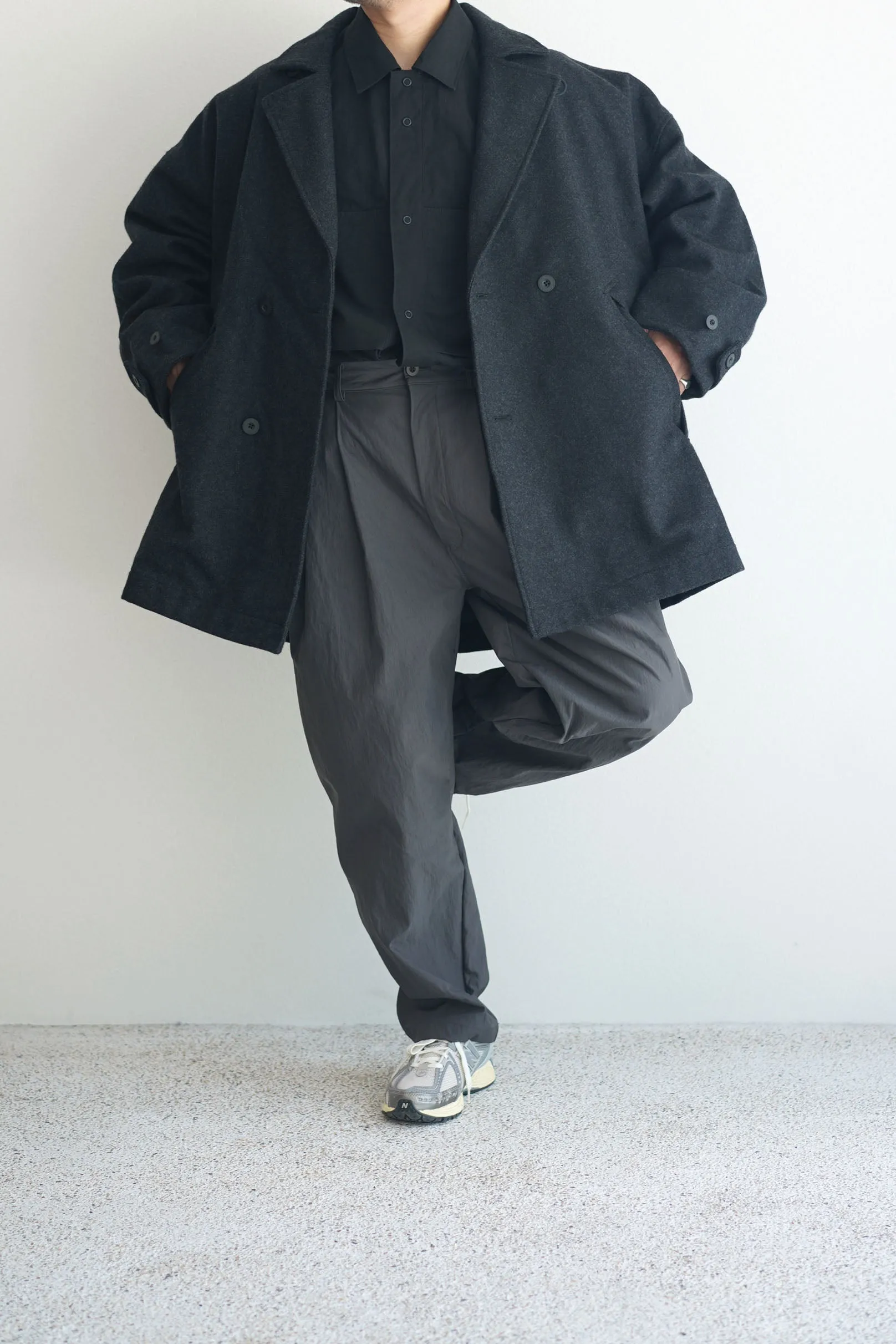 kontor / WOOL SEMI P COAT / STYLE