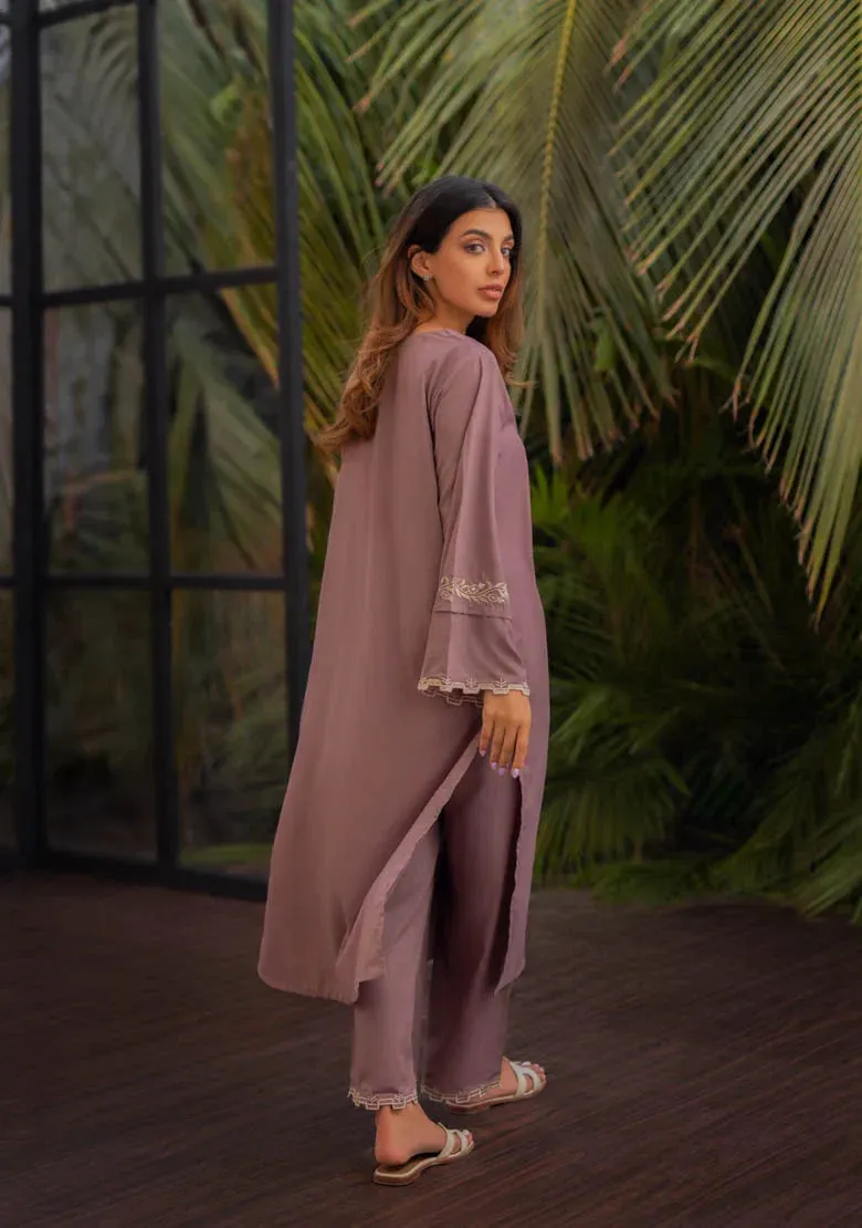 Laidback Luxe Summer Edit '24 - Mauve Taupe Set