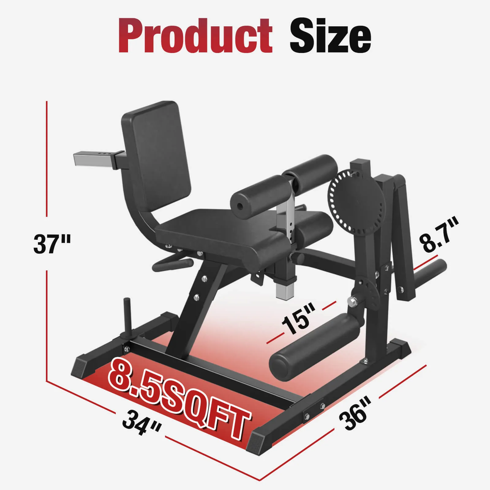 Leg Extension and Curl Machine LE02