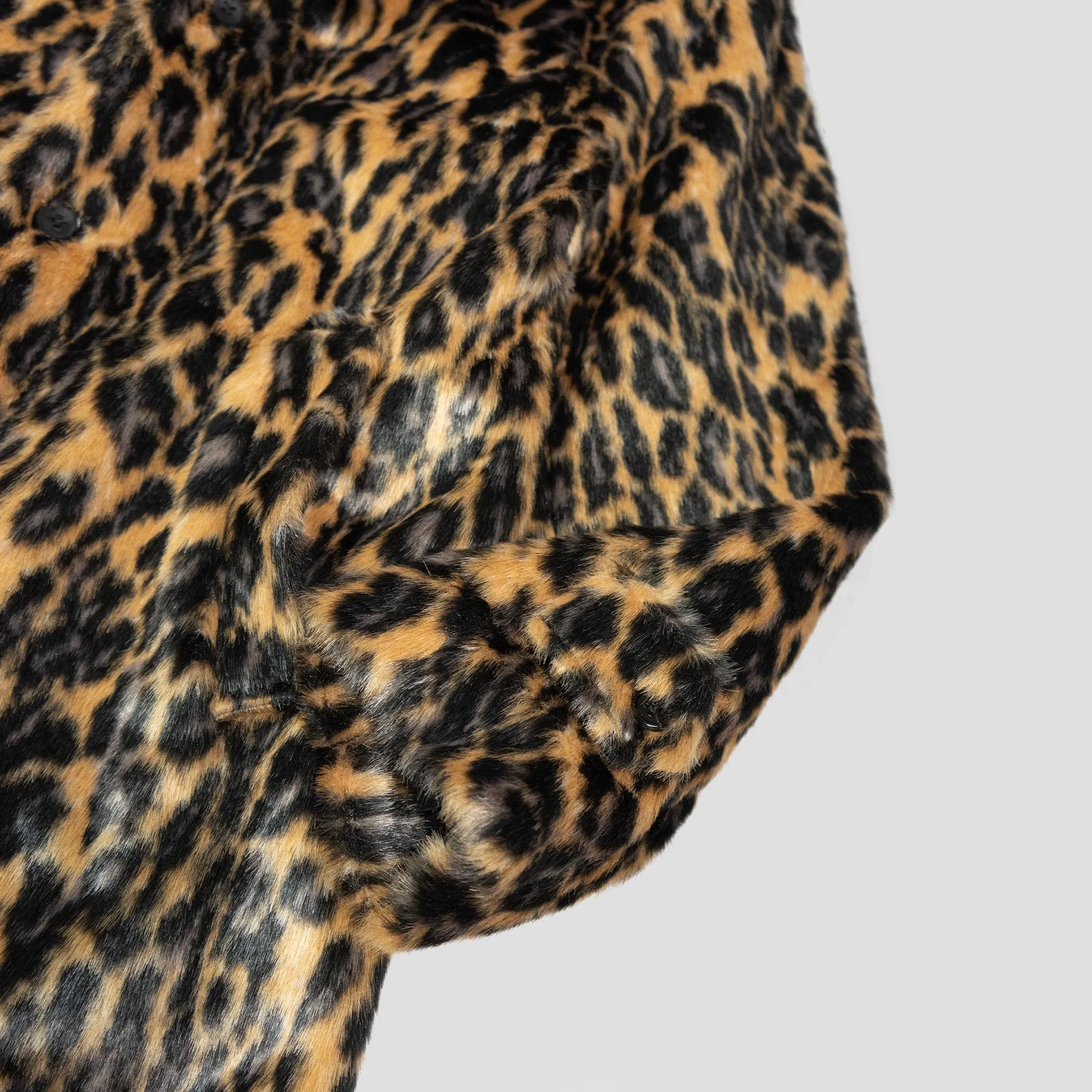 LEOPARD FUR COAT