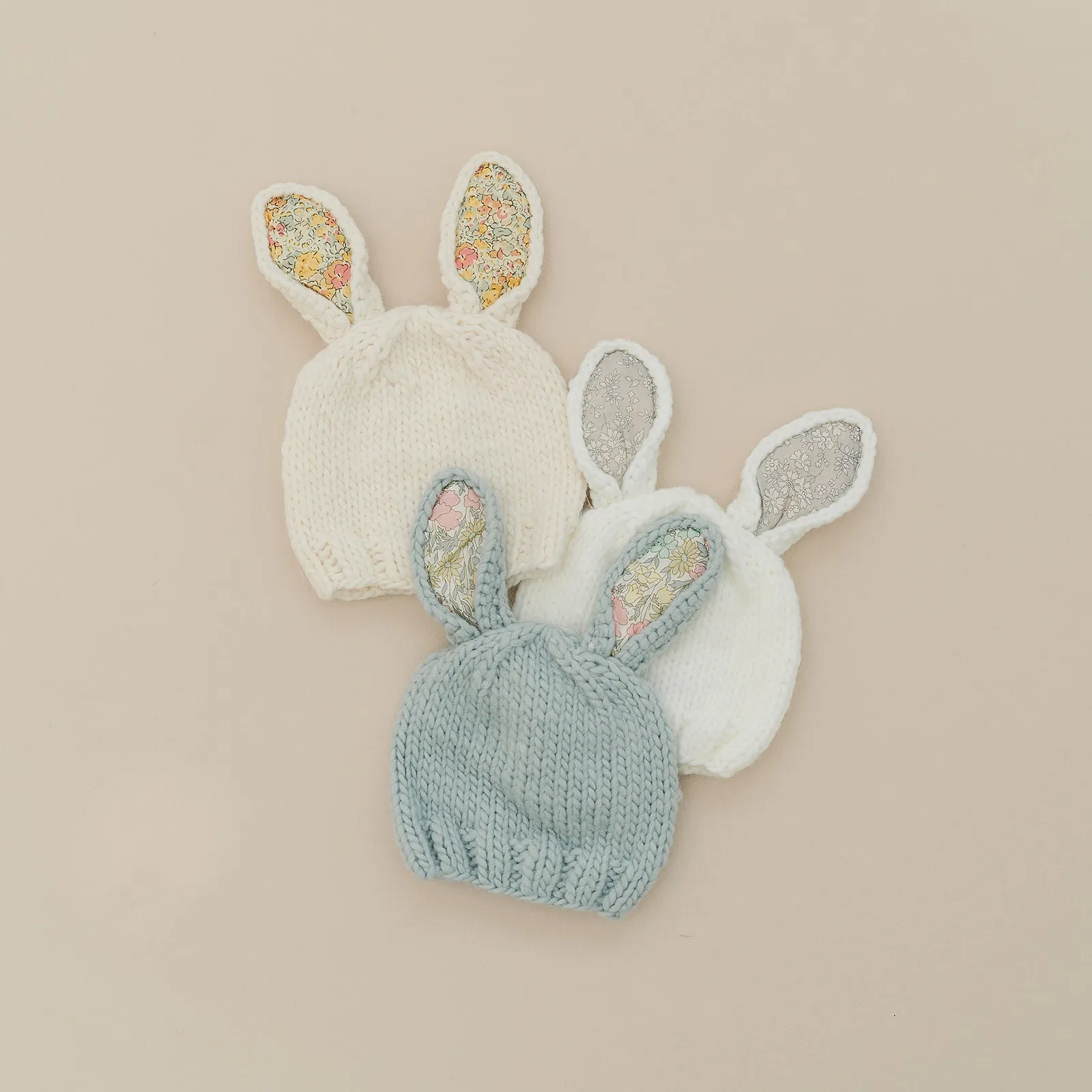 Liberty Bunny Hand-Knit Hat, Claire Aude