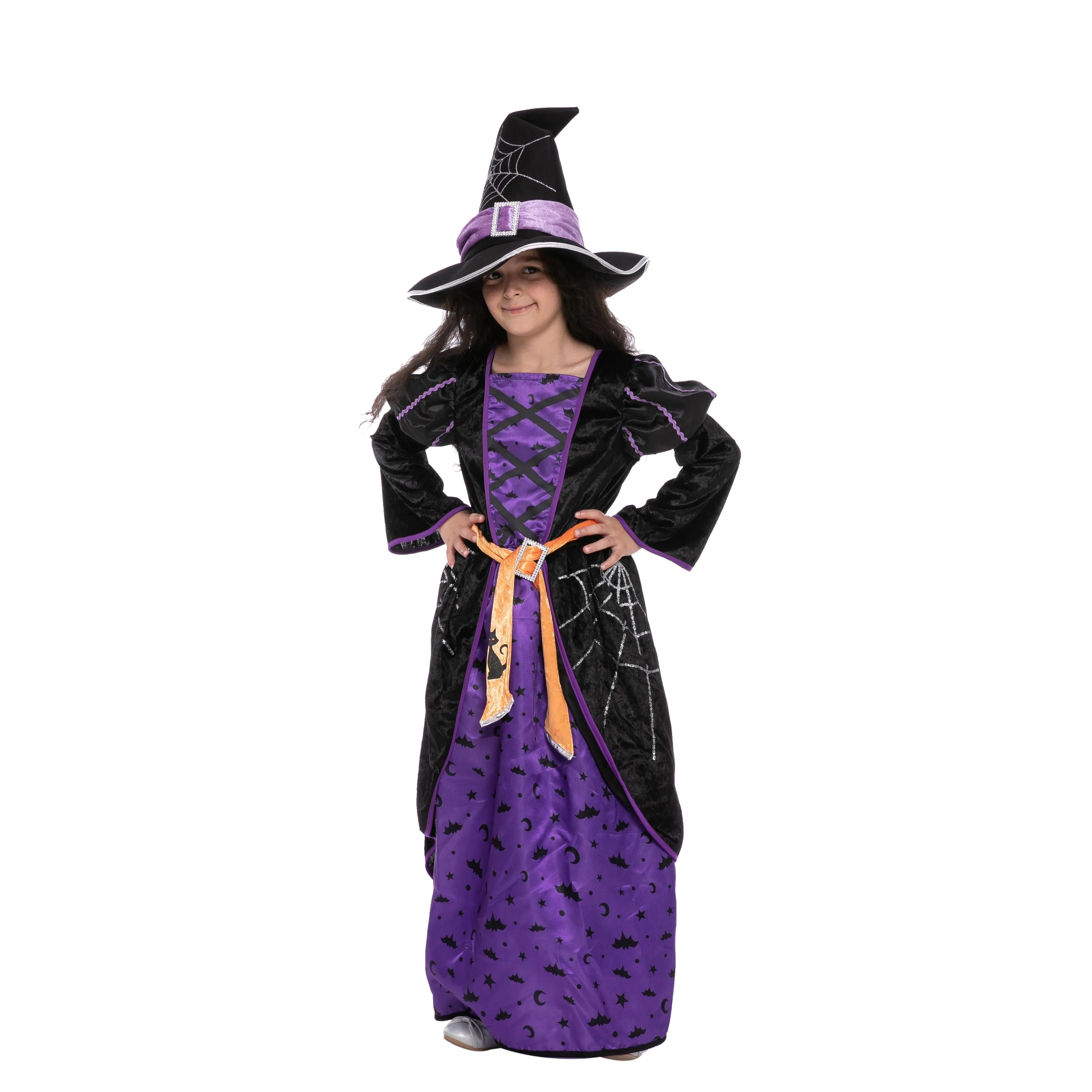 Little Purple Witch Costume For Role Play Cosplay - Child