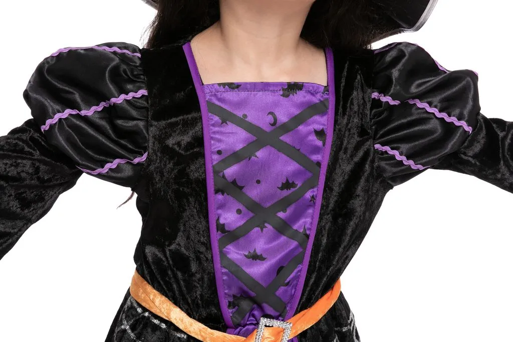 Little Purple Witch Costume For Role Play Cosplay - Child