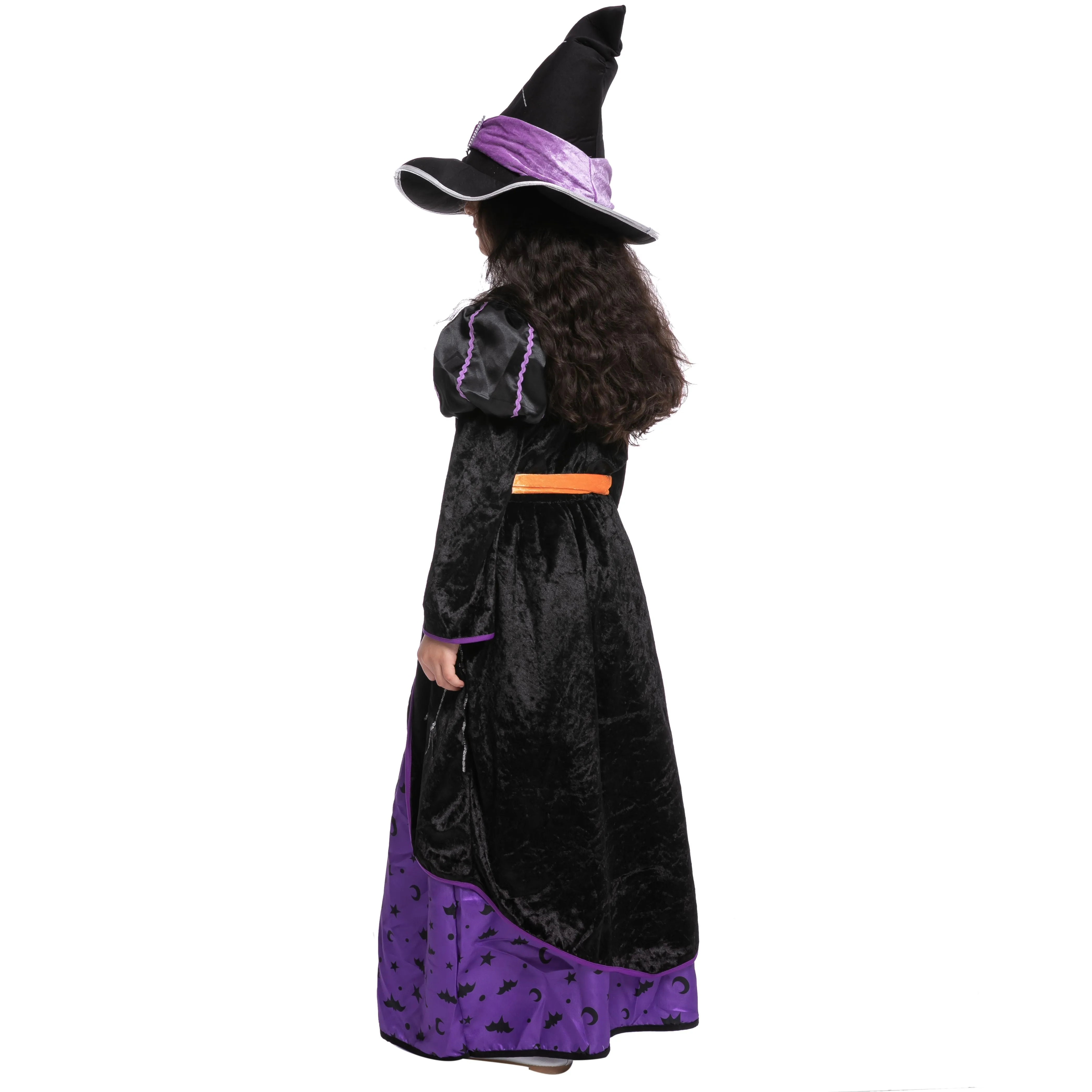 Little Purple Witch Costume For Role Play Cosplay - Child