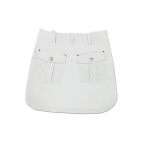 Loveland Studded Golf Skort- Off-White