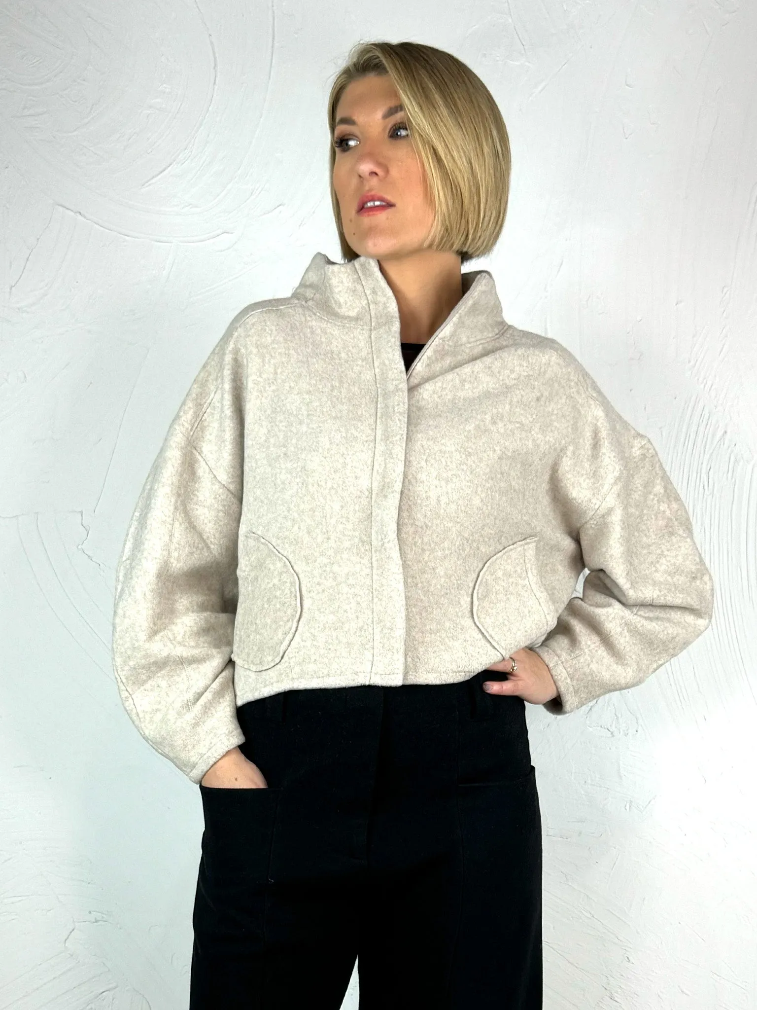 Lurdes Bergada Zip Through Fleece Jacket 753 - 2 Colours