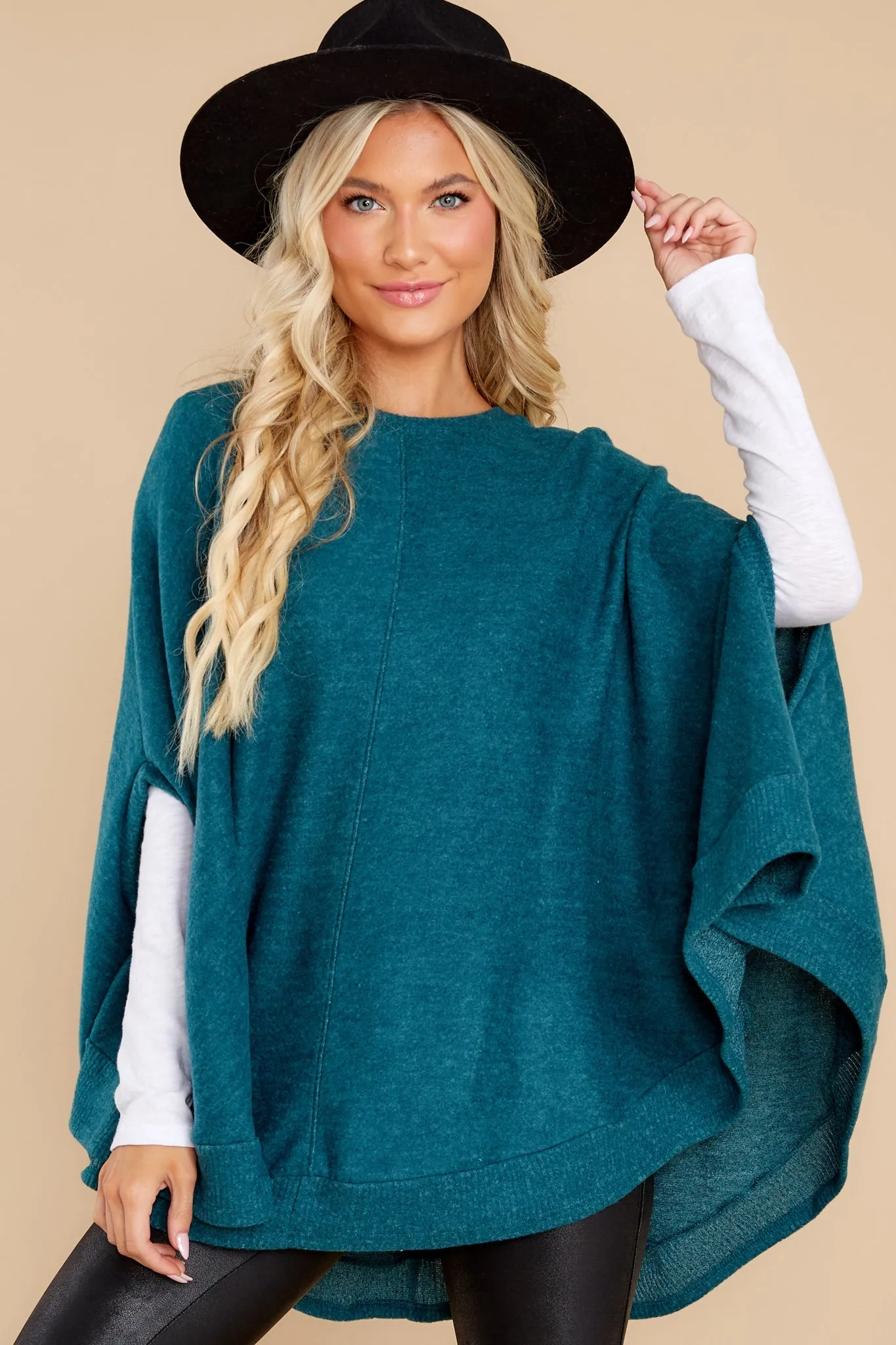 Make Your Mark Jade Poncho