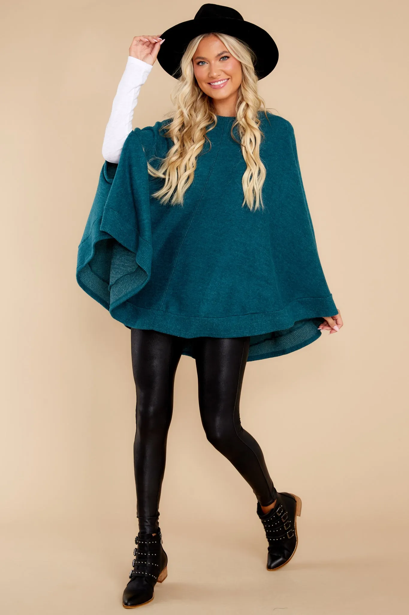 Make Your Mark Jade Poncho