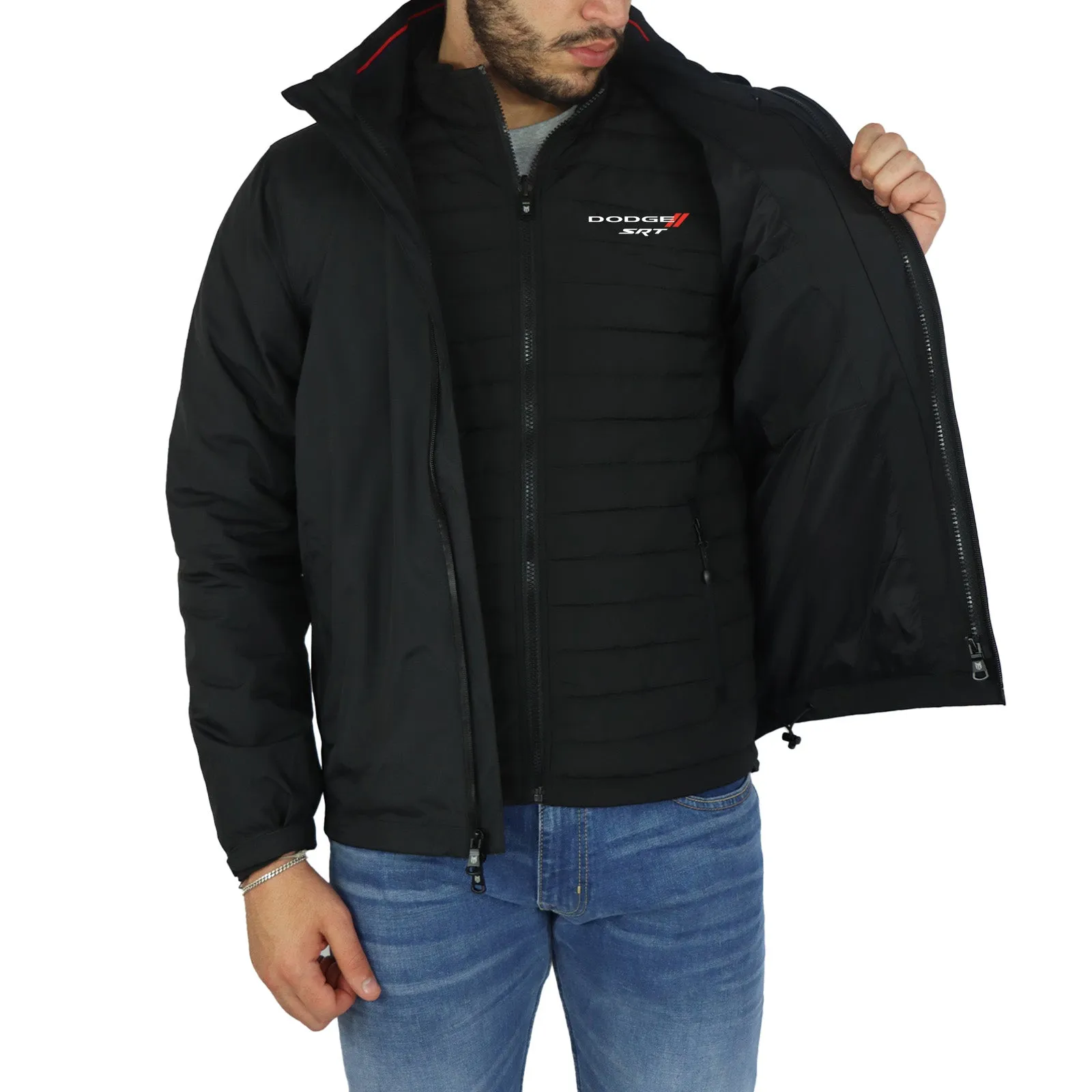 Marwin Sports Dodge SRT 4-1 Men's Jacket - Black