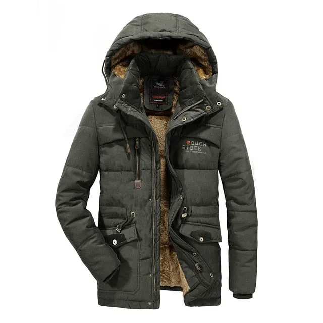 Men Thicken Warm Cotton-Padded Jackets