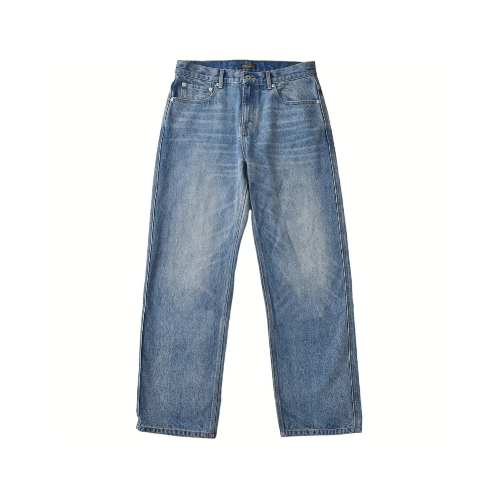 Men's 14OZ Washed Jeans