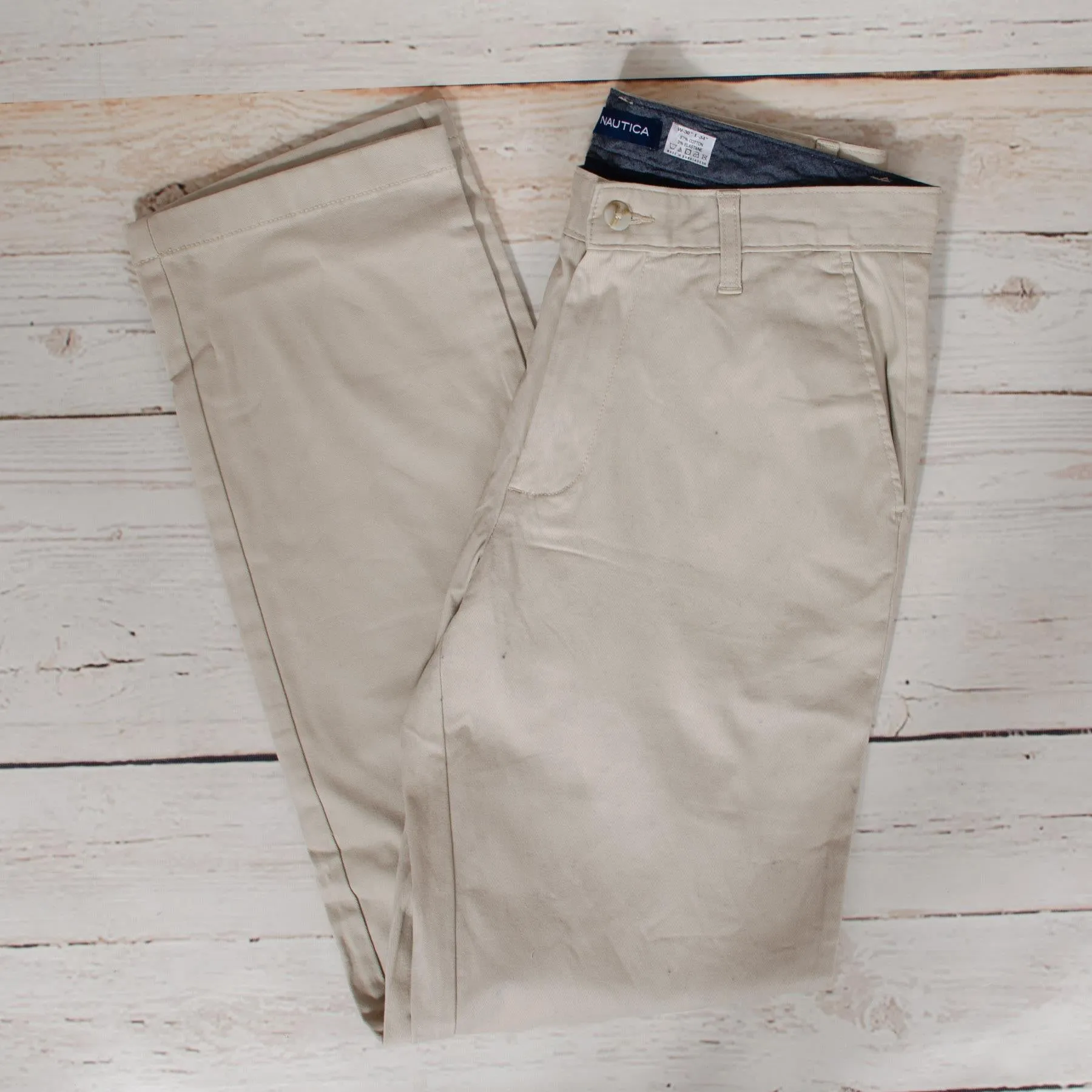 Mens Cotton Chino Trousers