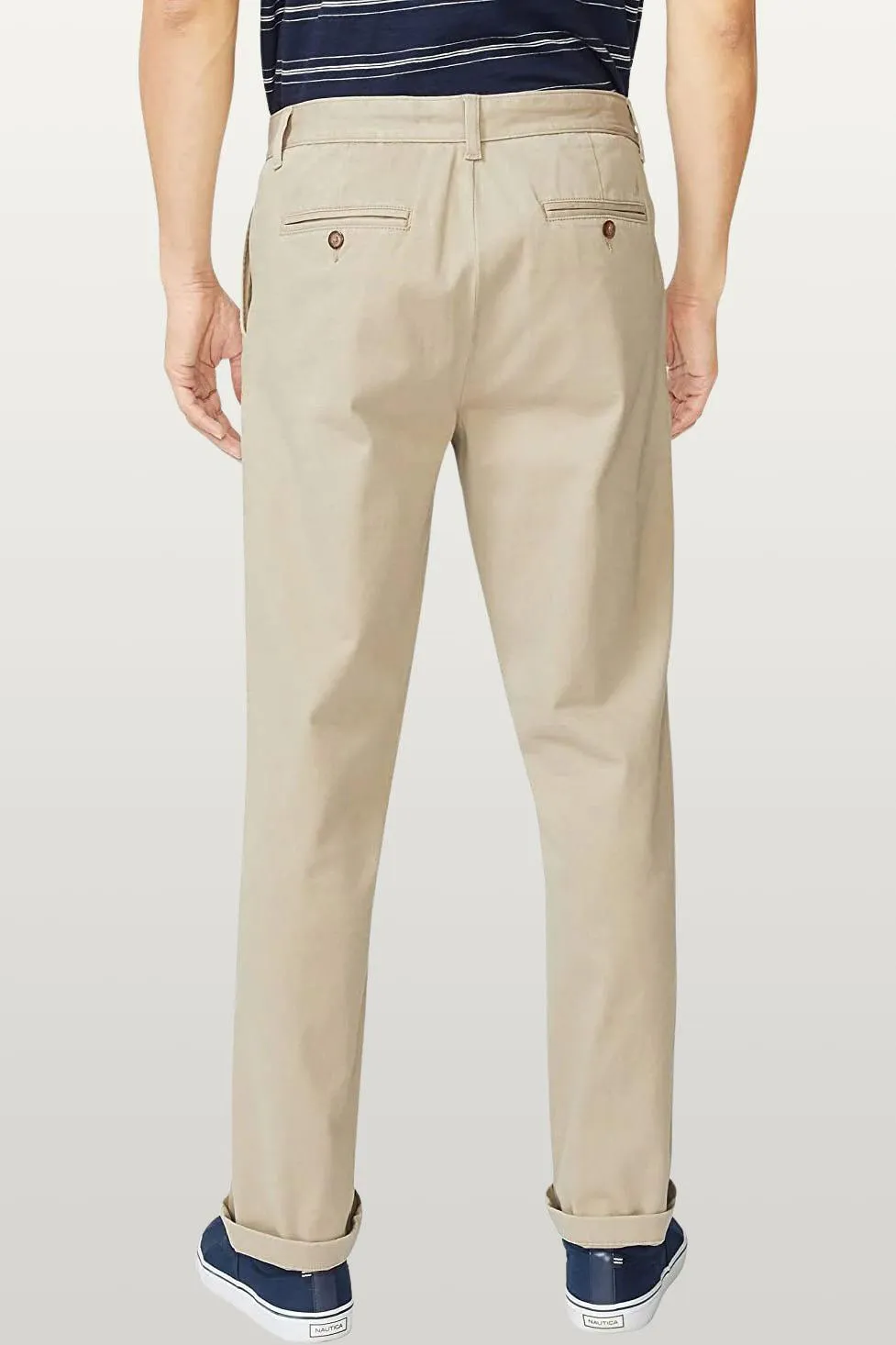 Mens Cotton Chino Trousers