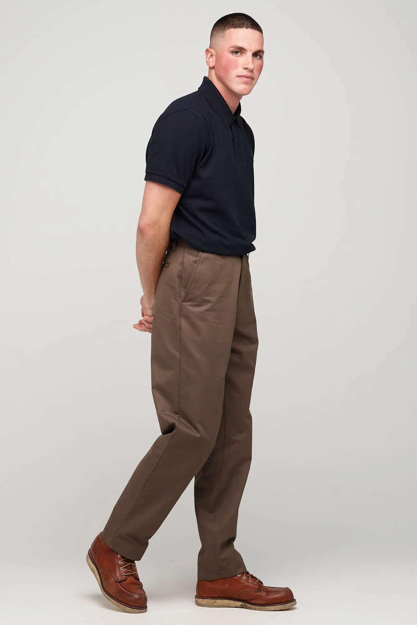 Men's Heavyweight Relaxed Chino - Brown