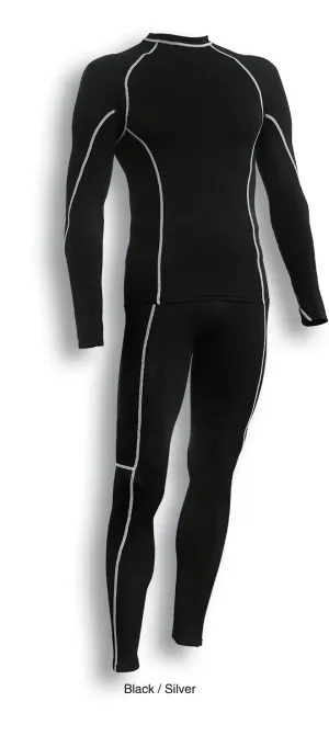 Mens Performance Compression Pants - Black