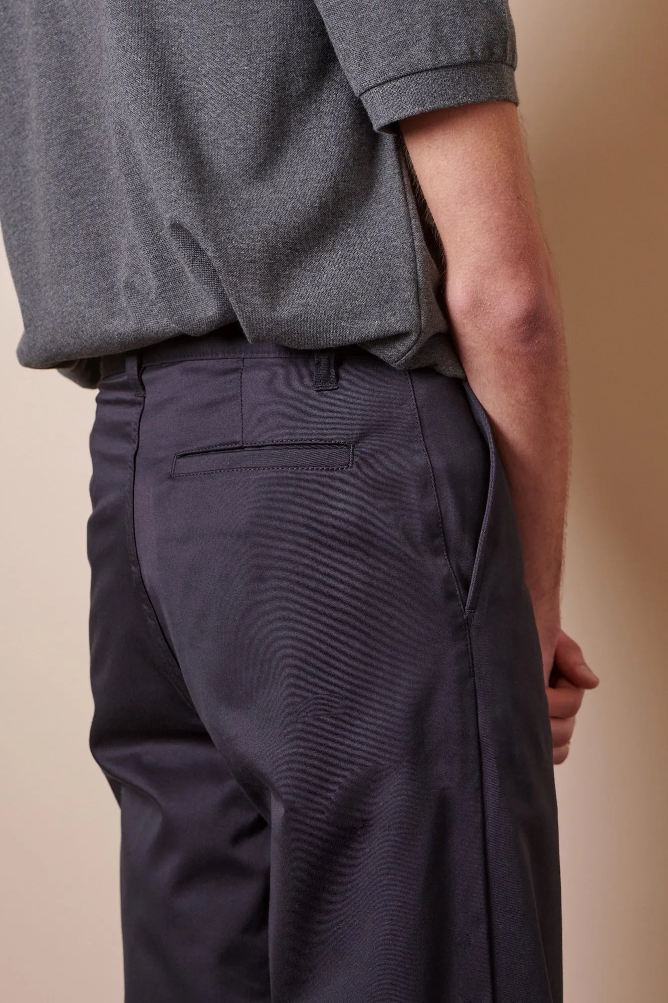 Men's Slim Stretch Chino - Navy